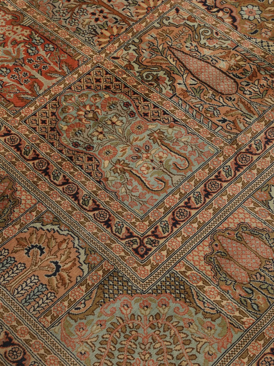 307x422 см, Индия, Шёлк, Silk, коричневый — вид 6