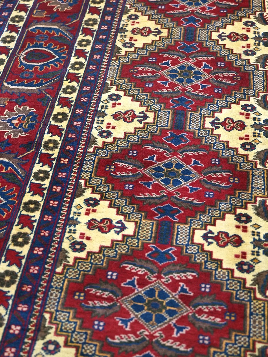 299x385 см, Афганистан, Афган / Пакистан, Wool, чёрный — вид 5