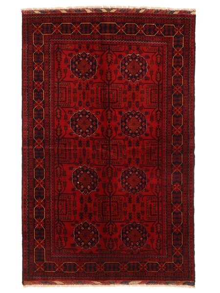 128x201 см, Афганистан, Афган / Пакистан, Wool, чёрный