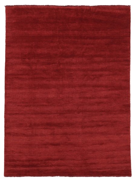 250x350 см, Индия, Однотонные, Wool, красный