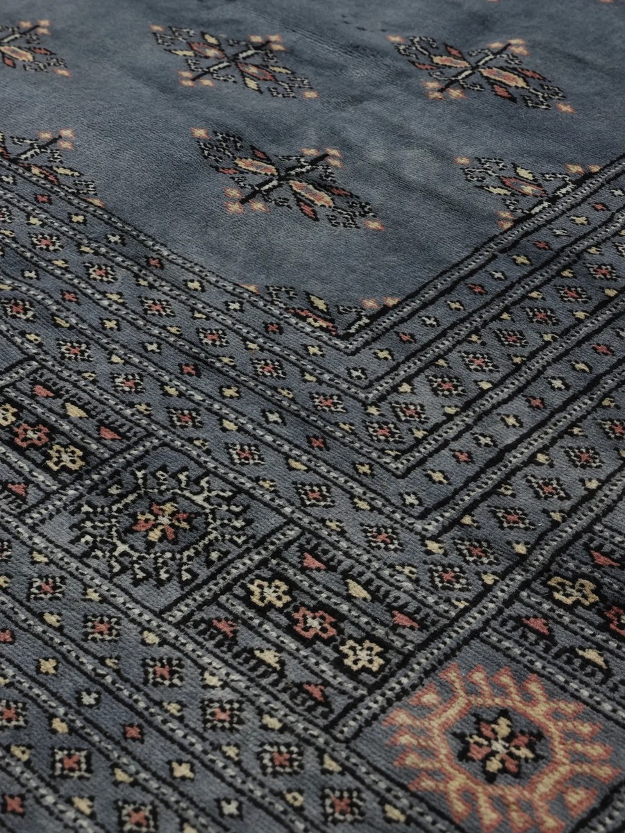 307x420 см, Пакистан, Афган / Пакистан, Wool, тёмно-синий — вид 4