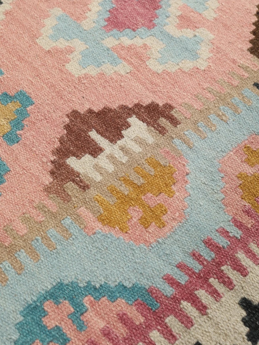 160x230 см, Индия, Килимы, Wool, синий — вид 6