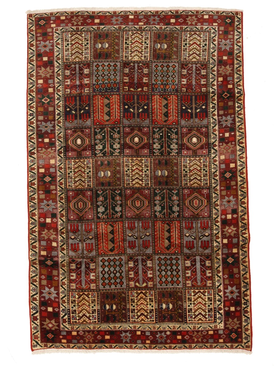 194x295 см, Иран, Восточные, Wool, чёрный