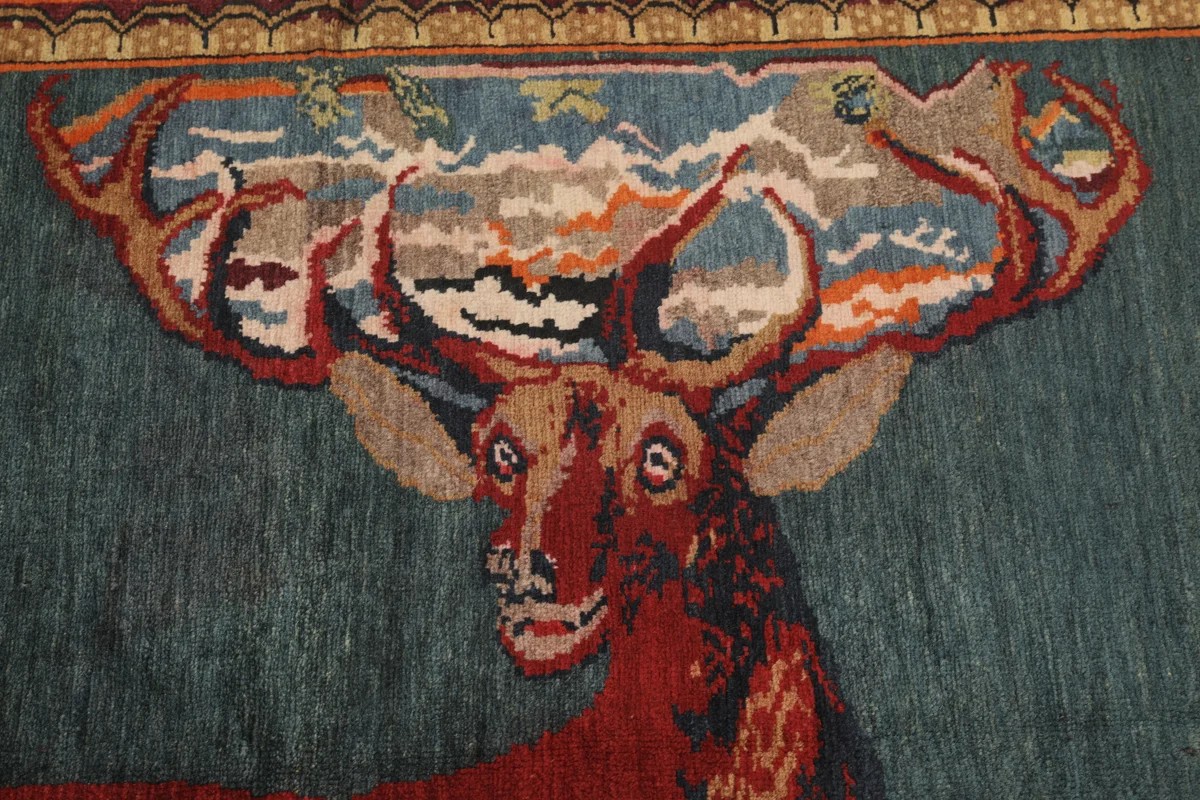 135x191 см, Восточные, Wool, чёрный — вид 4