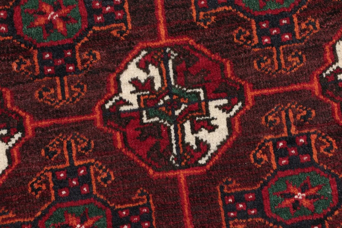 153x390 см, Иран, Восточные, Wool, чёрный — вид 9