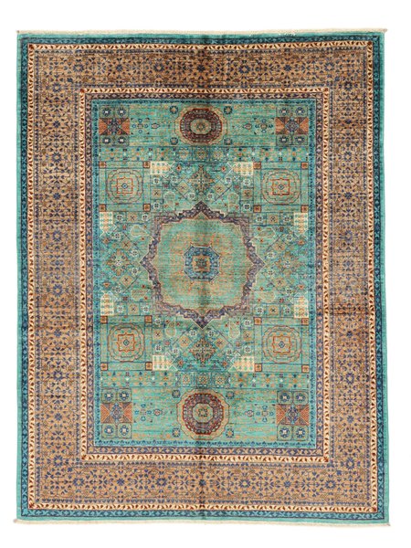 156x205 см, Афганистан, Зиглер, Wool, зелёный