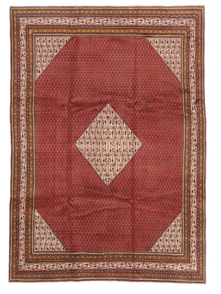 244x348 см, Иран, Сарук, Wool, чёрный