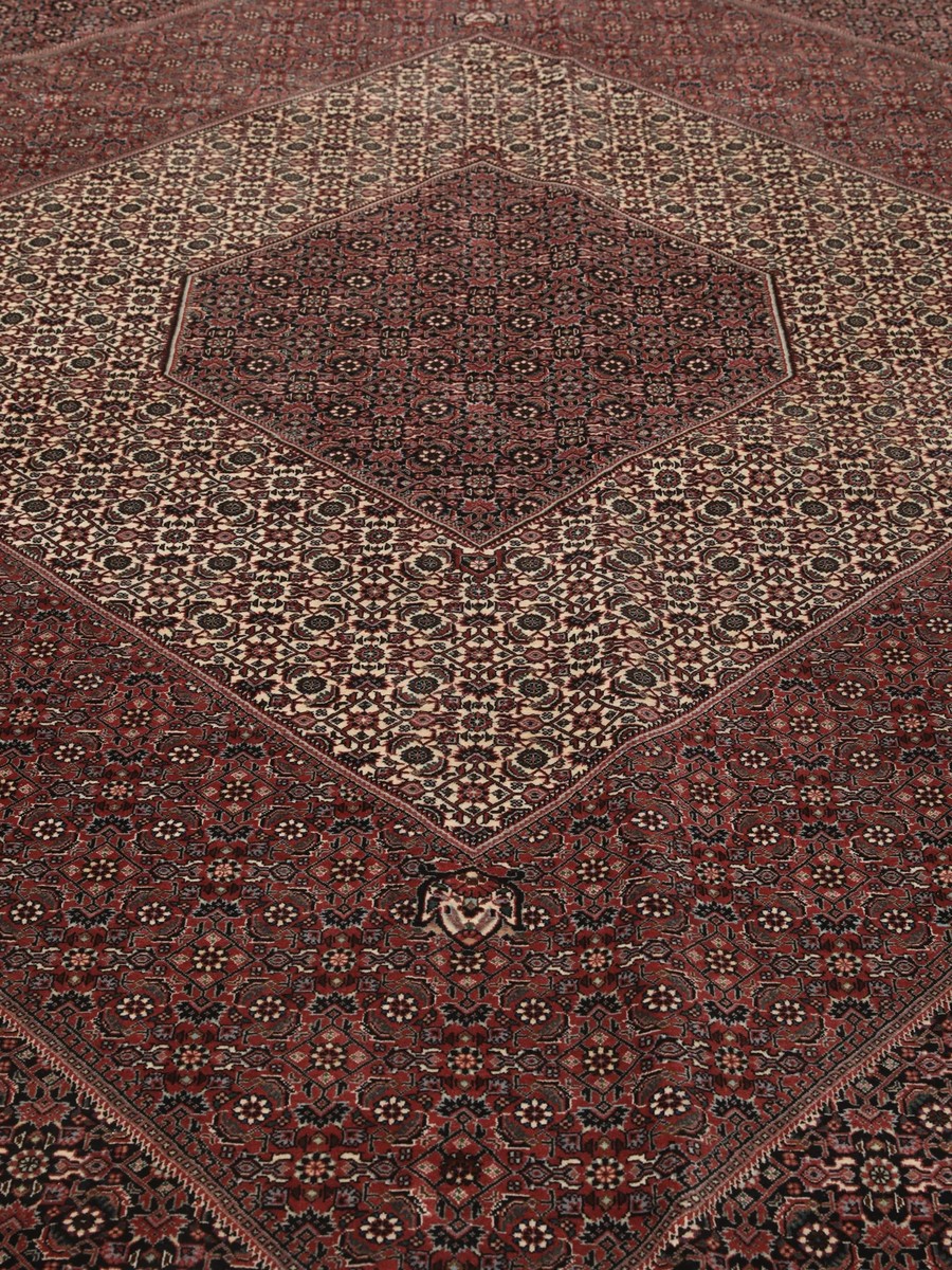 301x396 см, Иран, Биджар, Wool, коричневый