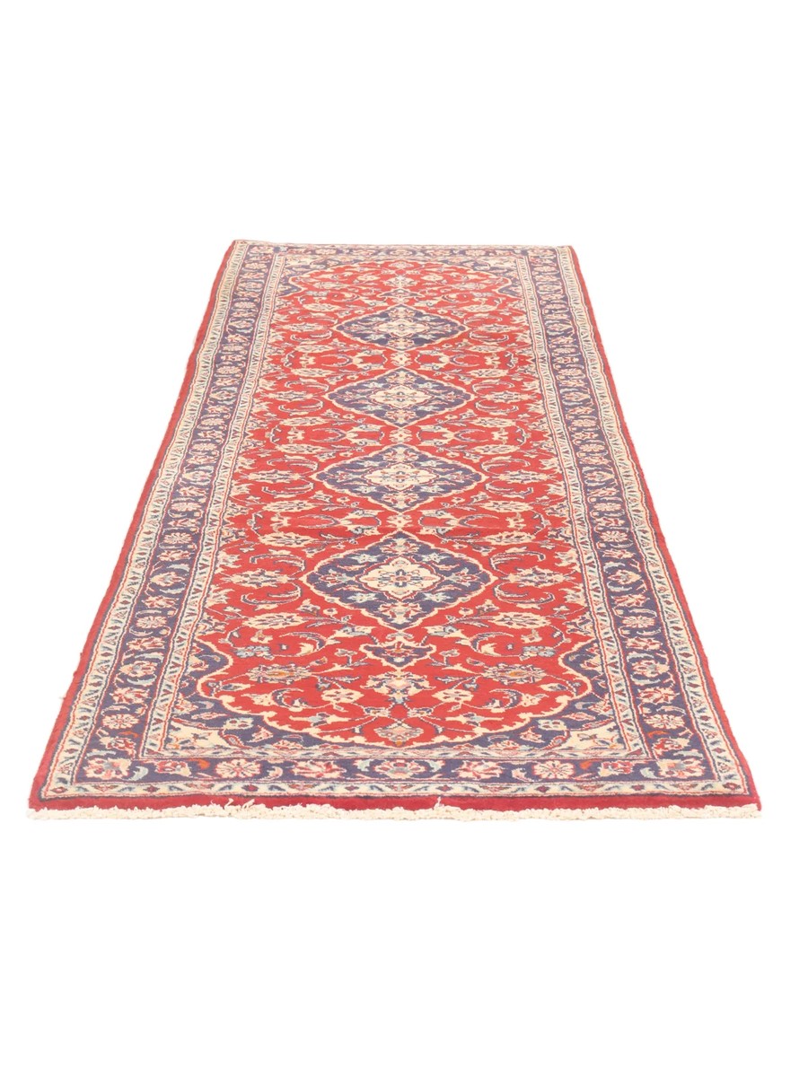 79x312 см, Иран, Кашан, Wool, красный — вид 2