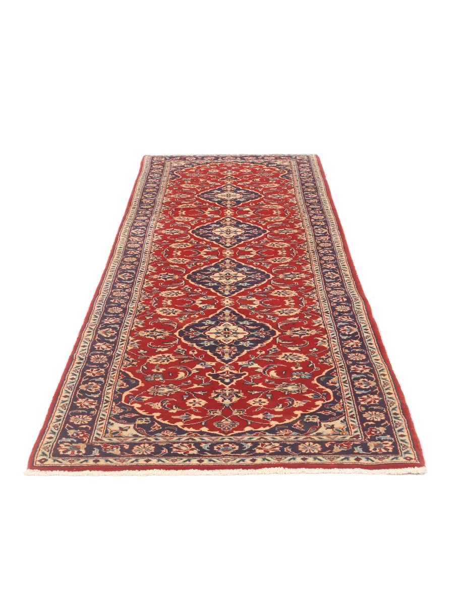 79x312 см, Иран, Кашан, Wool, красный — вид 3