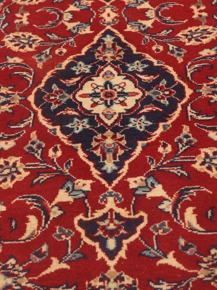 79x312 см, Иран, Кашан, Wool, красный — вид 4