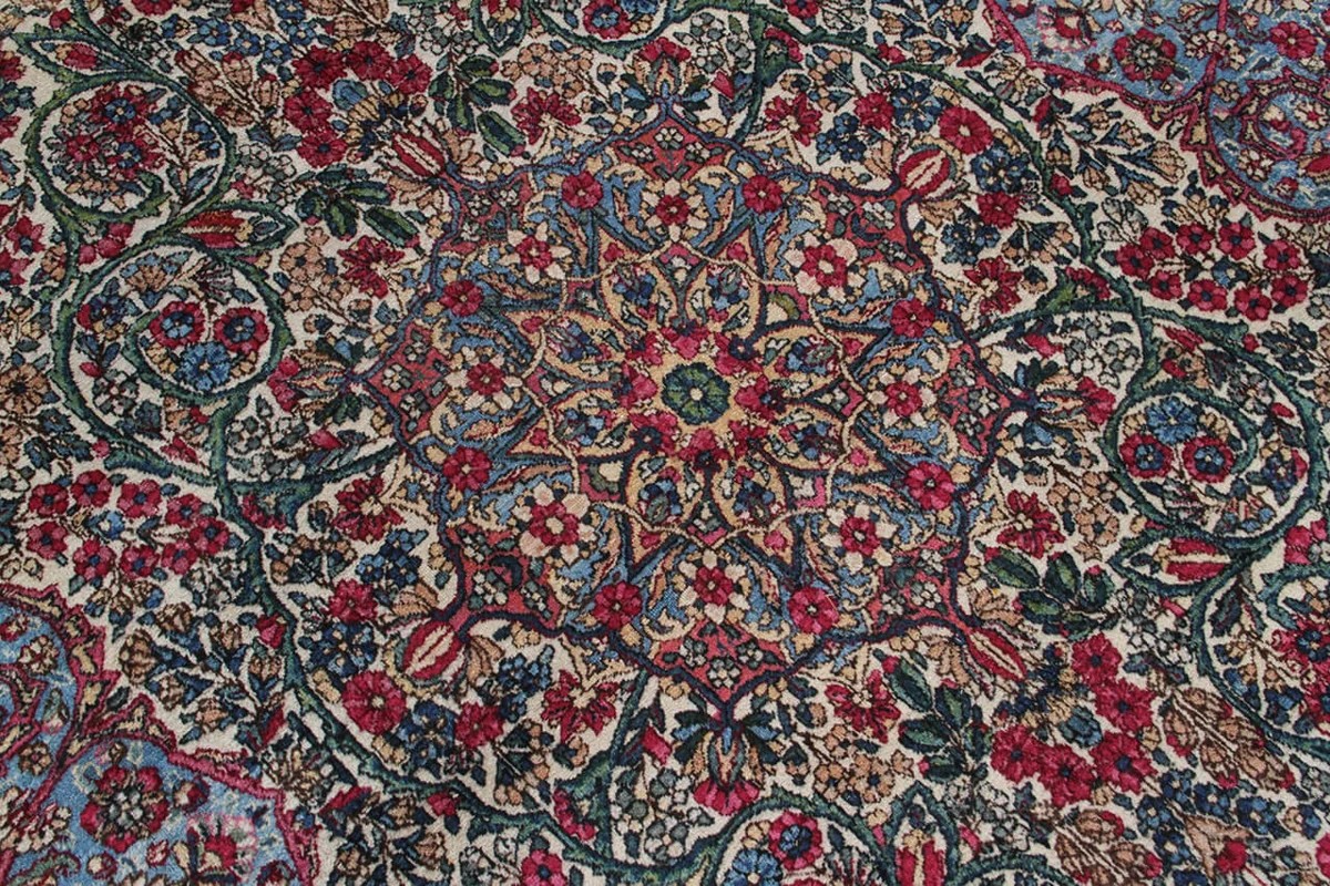 238x338 см, Иран, Керман, Wool, красный — вид 2
