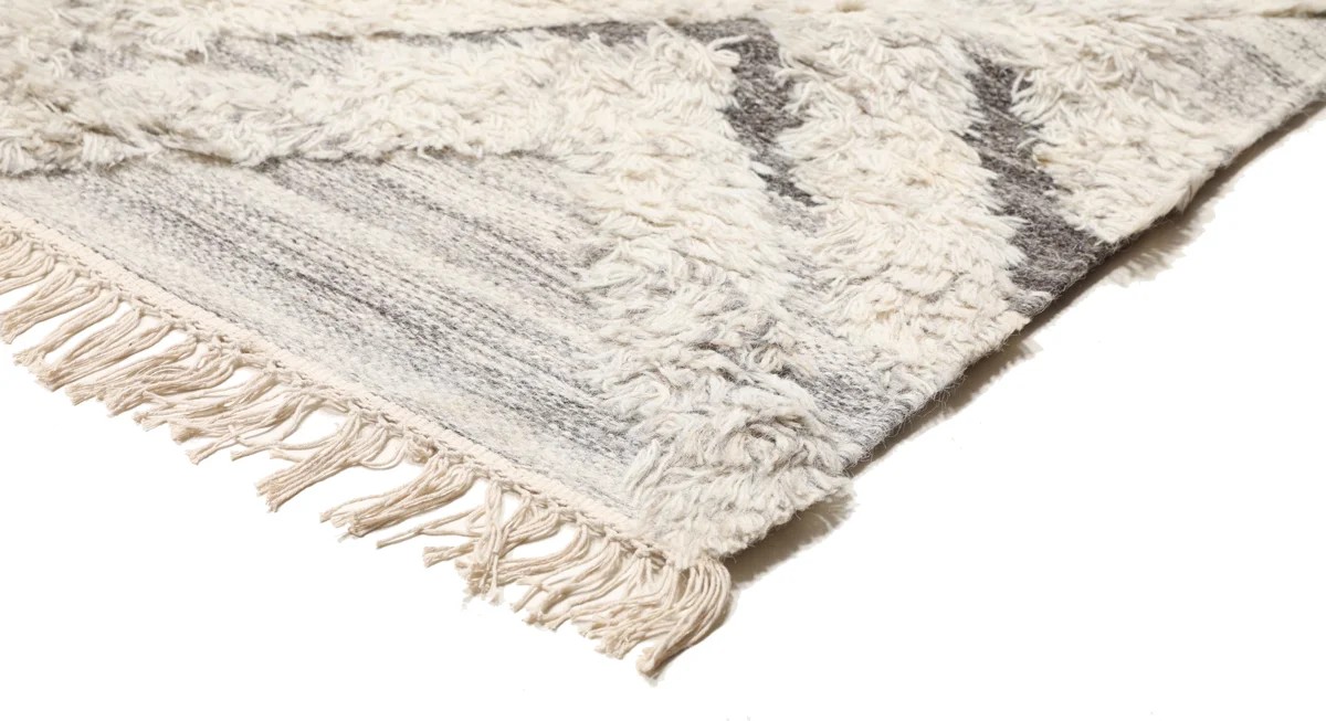 200x300 см, Индия, Бербер, Wool, серо-бежевый — вид 4