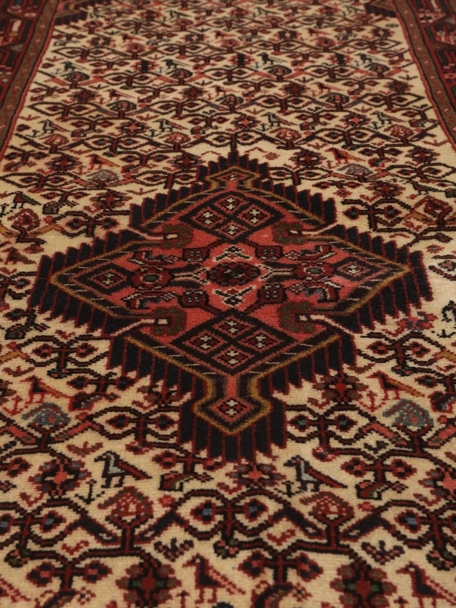 79x201 см, Иран, Восточные, Wool, чёрный — вид 5