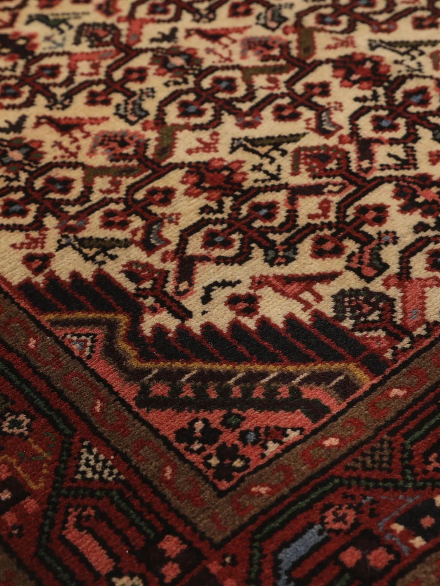 79x201 см, Иран, Восточные, Wool, чёрный — вид 6