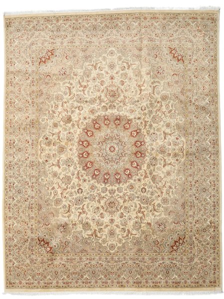 245x315 см, Индия, Табриз, Wool, оранжевый