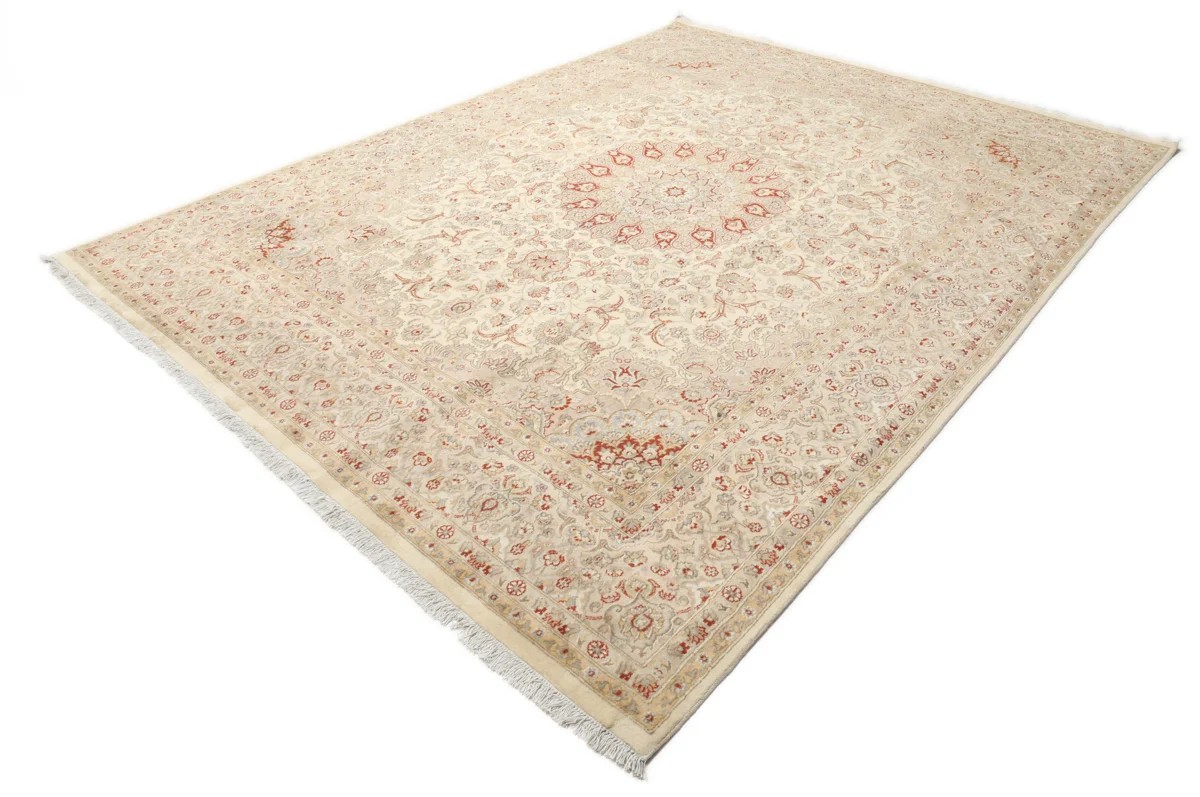 245x315 см, Индия, Табриз, Wool, оранжевый — вид 2