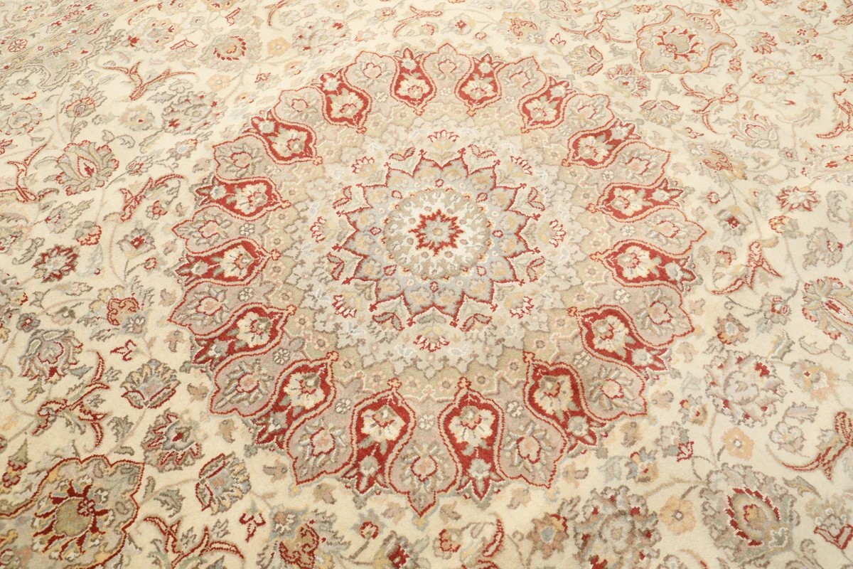 245x315 см, Индия, Табриз, Wool, оранжевый — вид 5