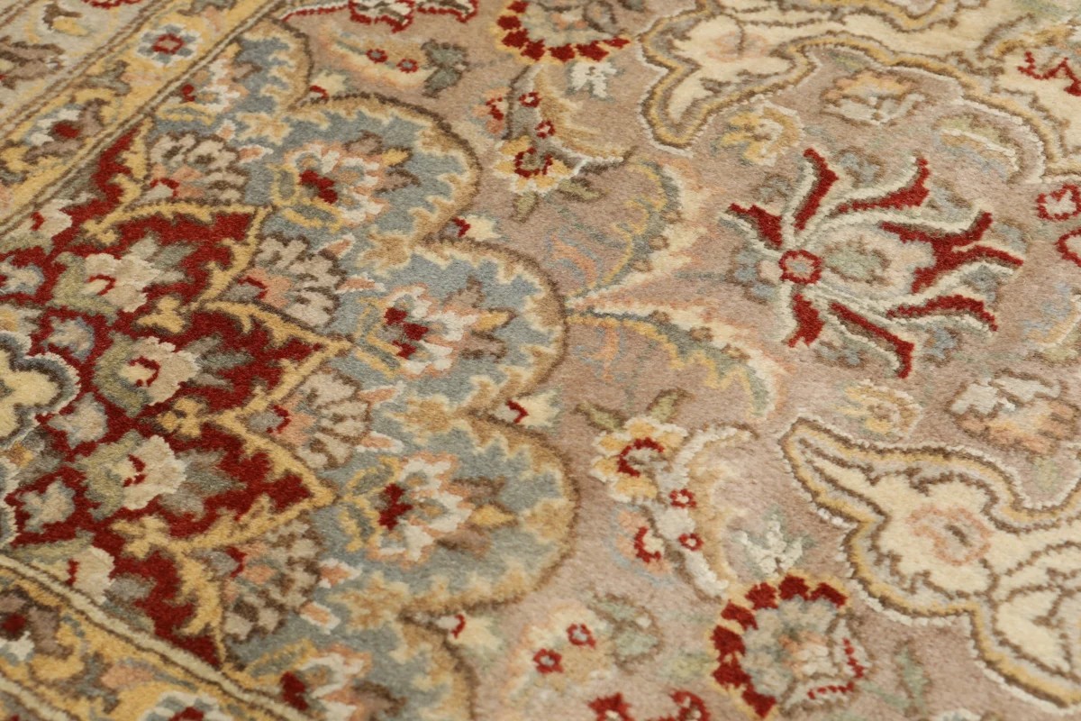 245x315 см, Индия, Табриз, Wool, оранжевый — вид 6