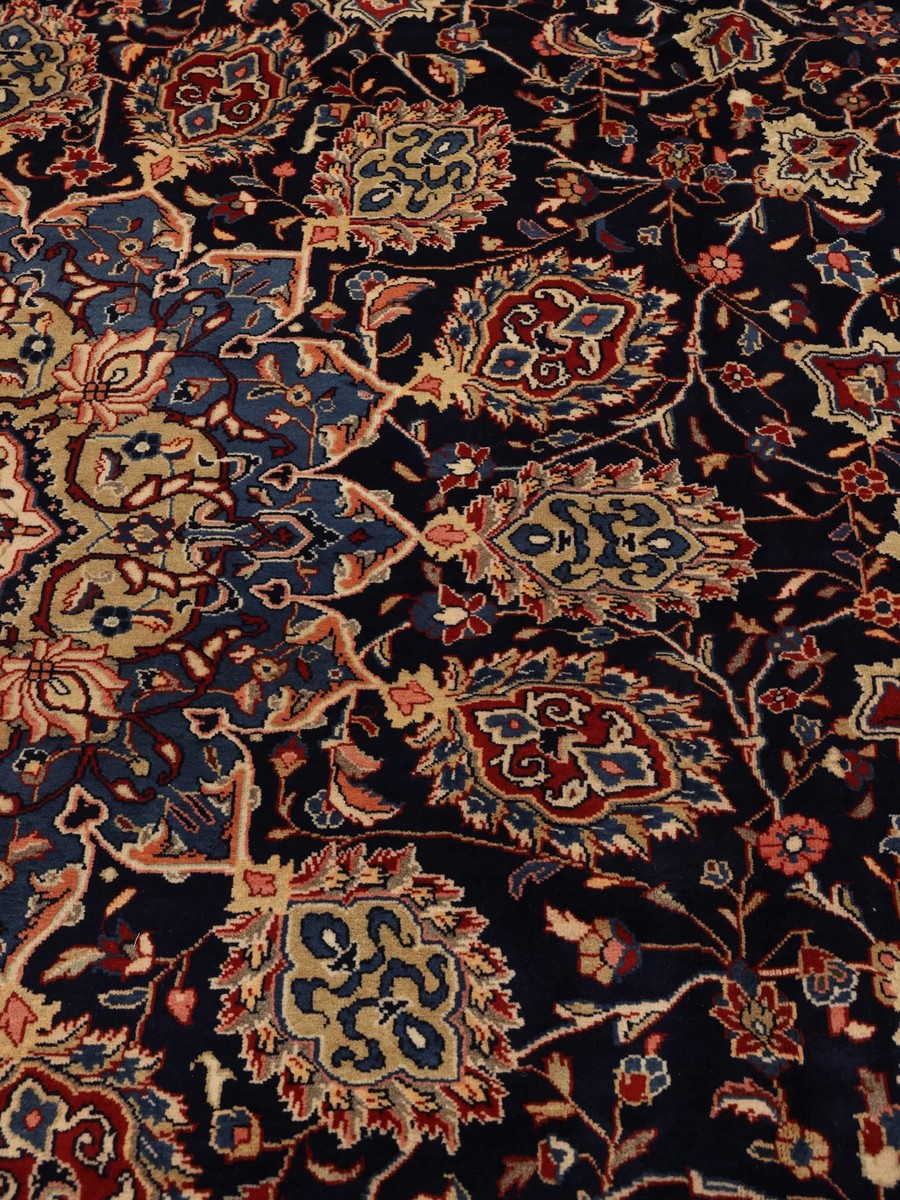 306x417 см, Иран, Машад, Wool, чёрный — вид 4