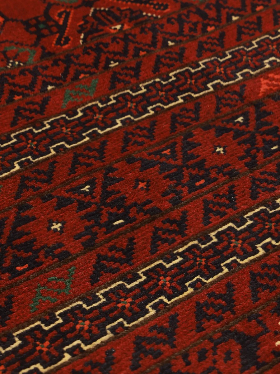 199x298 см, Афганистан, Афган / Пакистан, Wool, чёрный — вид 4
