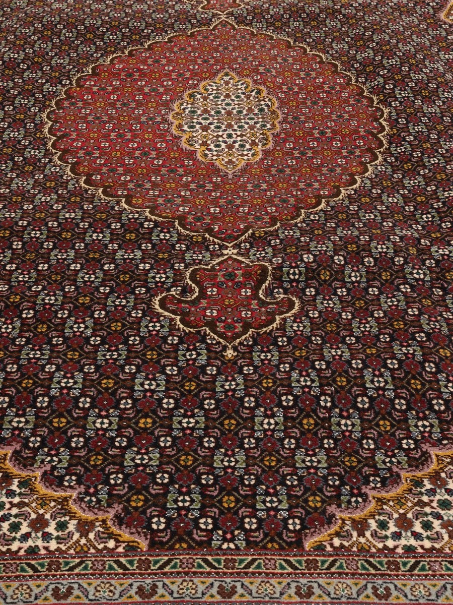 200x294 см, Иран, Табриз, Wool, чёрный — вид 3