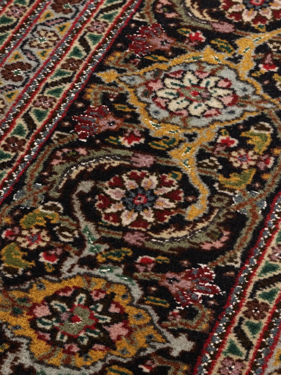 200x294 см, Иран, Табриз, Wool, чёрный — вид 4