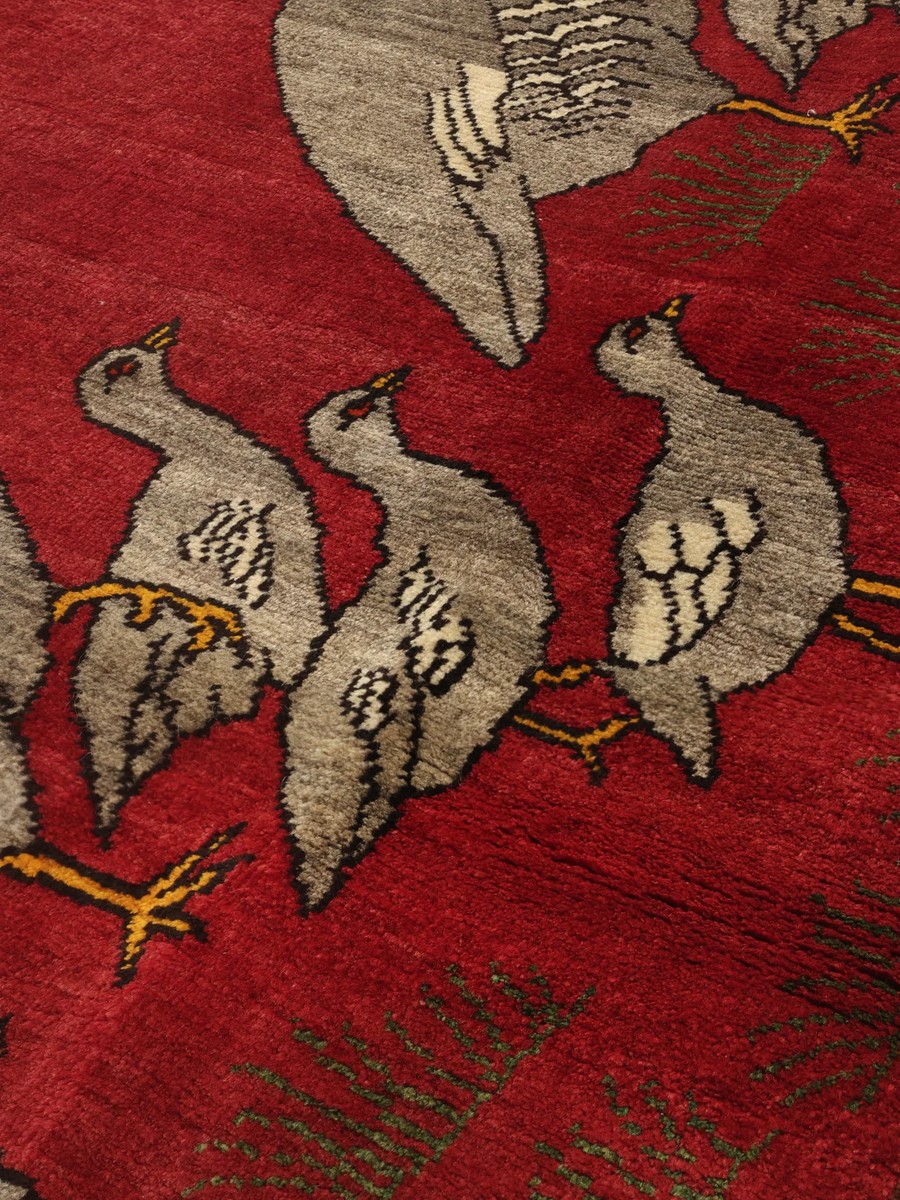 121x188 см, Иран, Кашкай, Wool, бежевый — вид 3