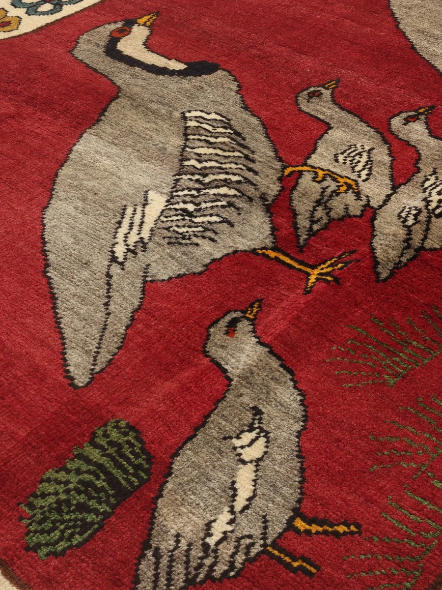 121x188 см, Иран, Кашкай, Wool, бежевый — вид 4