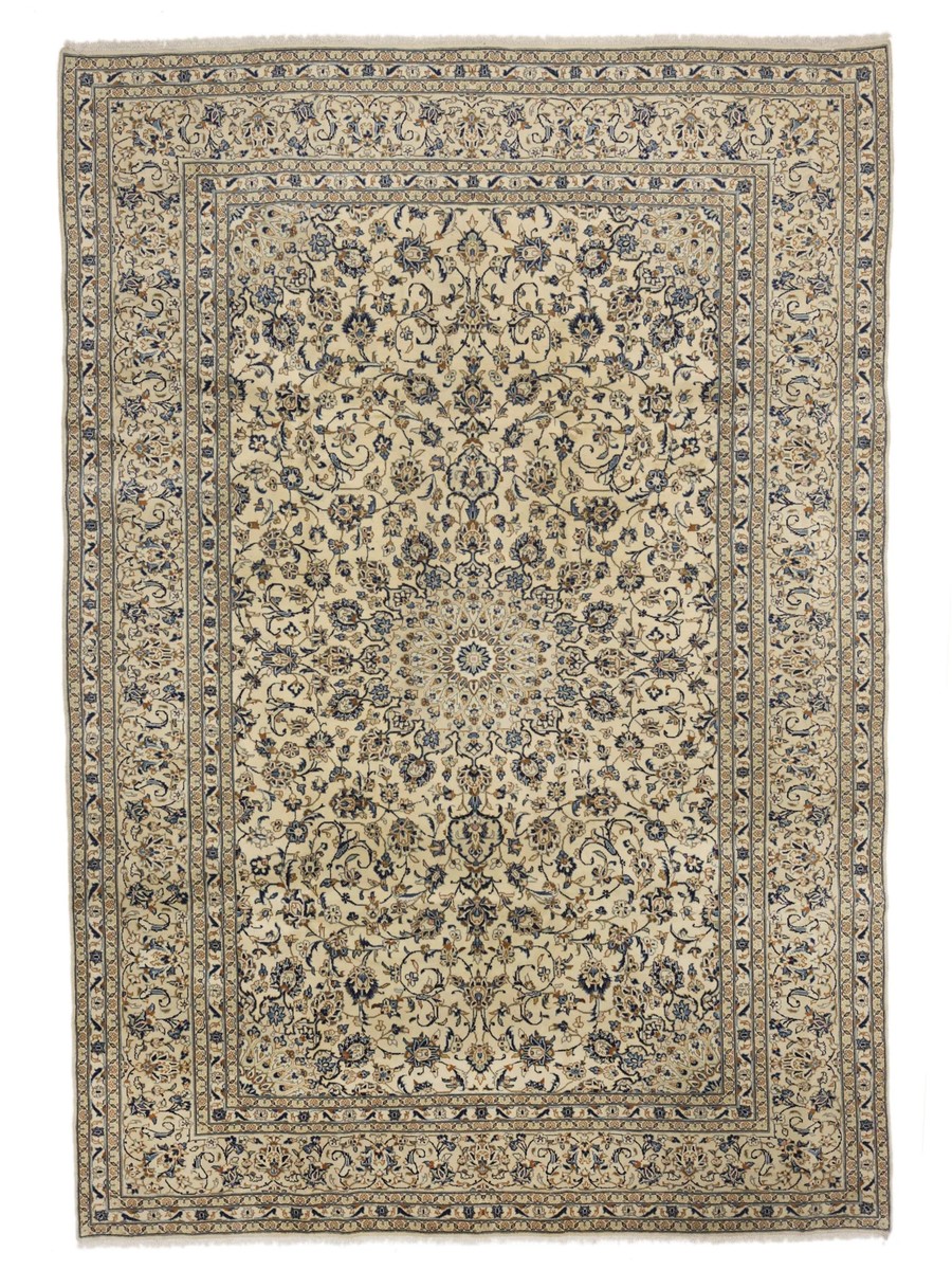 242x352 см, Иран, Кашан, Wool, оранжевый