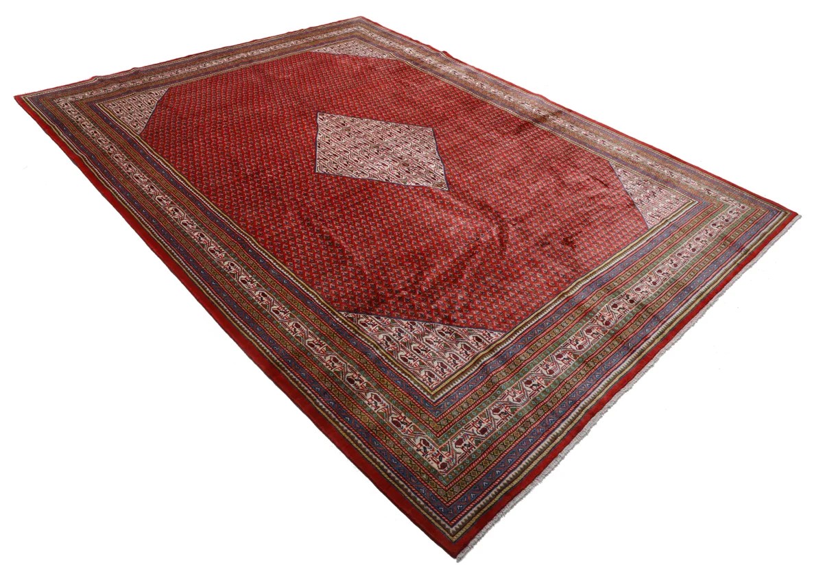 302x410 см, Иран, Сарук, Wool, красный — вид 2