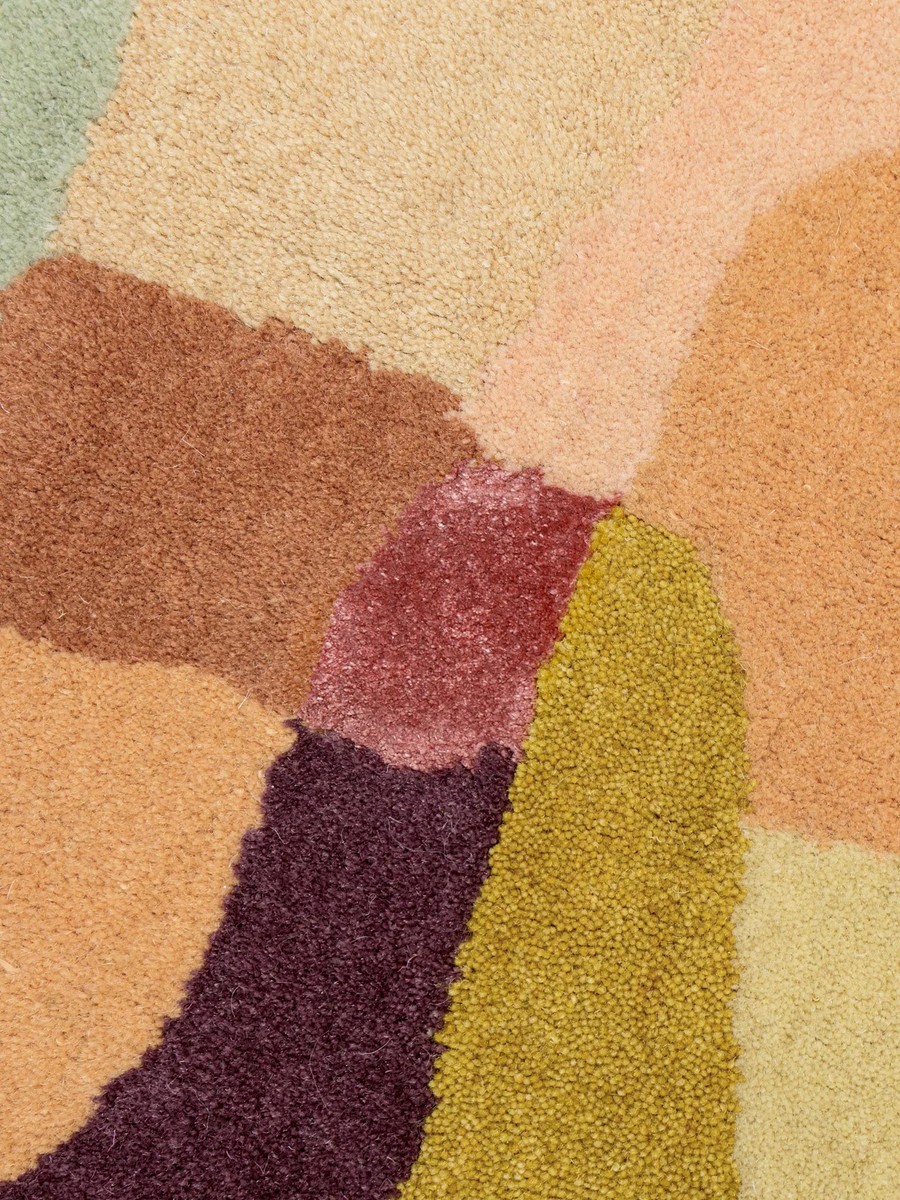 200x300 см, Индия, Современные, Wool, многоцветный — вид 2