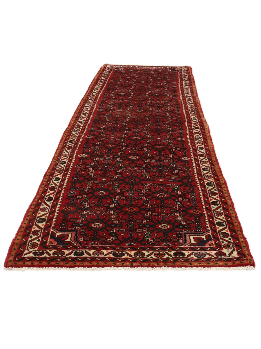 86x305 см, Иран, Восточные, Wool, красный — вид 3