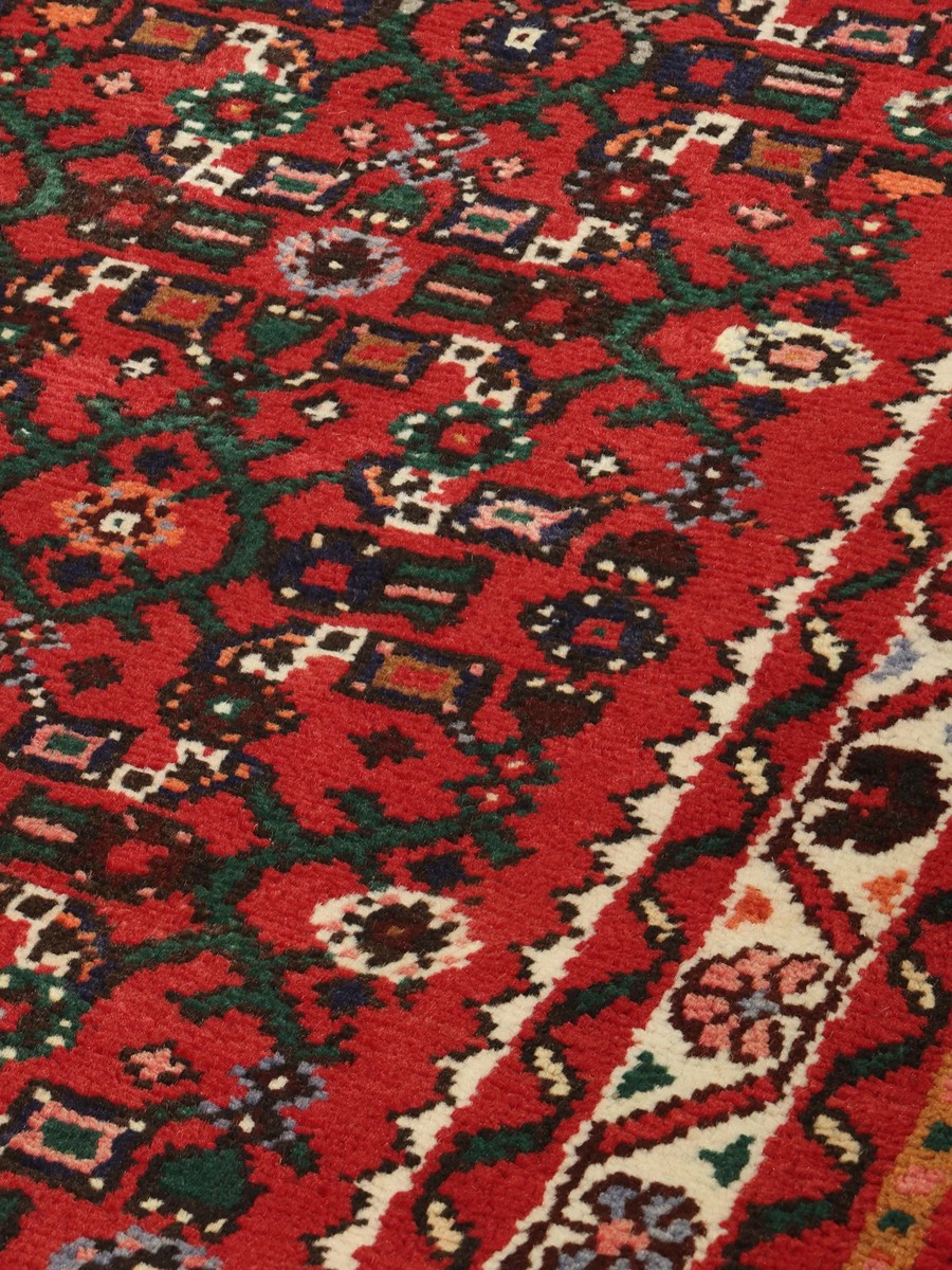 86x305 см, Иран, Восточные, Wool, красный — вид 5