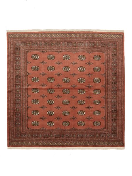 239x246 см, Пакистан, Афган / Пакистан, Wool, красный