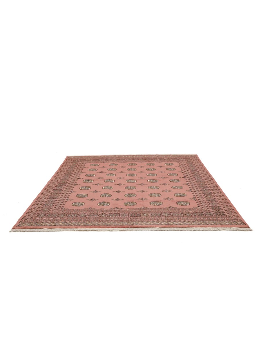 239x246 см, Пакистан, Афган / Пакистан, Wool, красный — вид 3