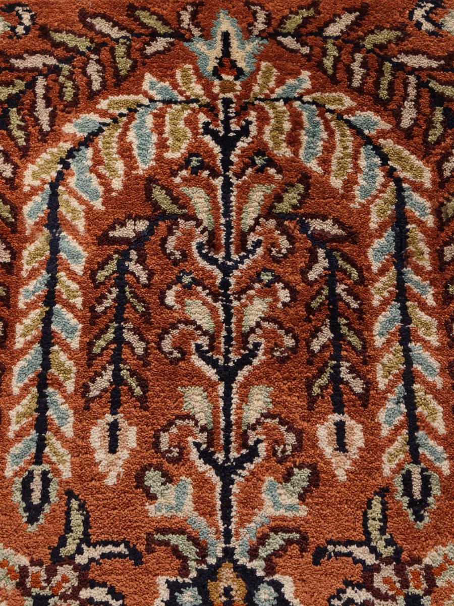 65x94 см, Индия, Шёлк, Silk, коричневый — вид 5