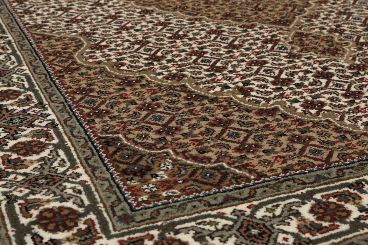 122x185 см, Индия, Табриз, Wool, чёрный — вид 4