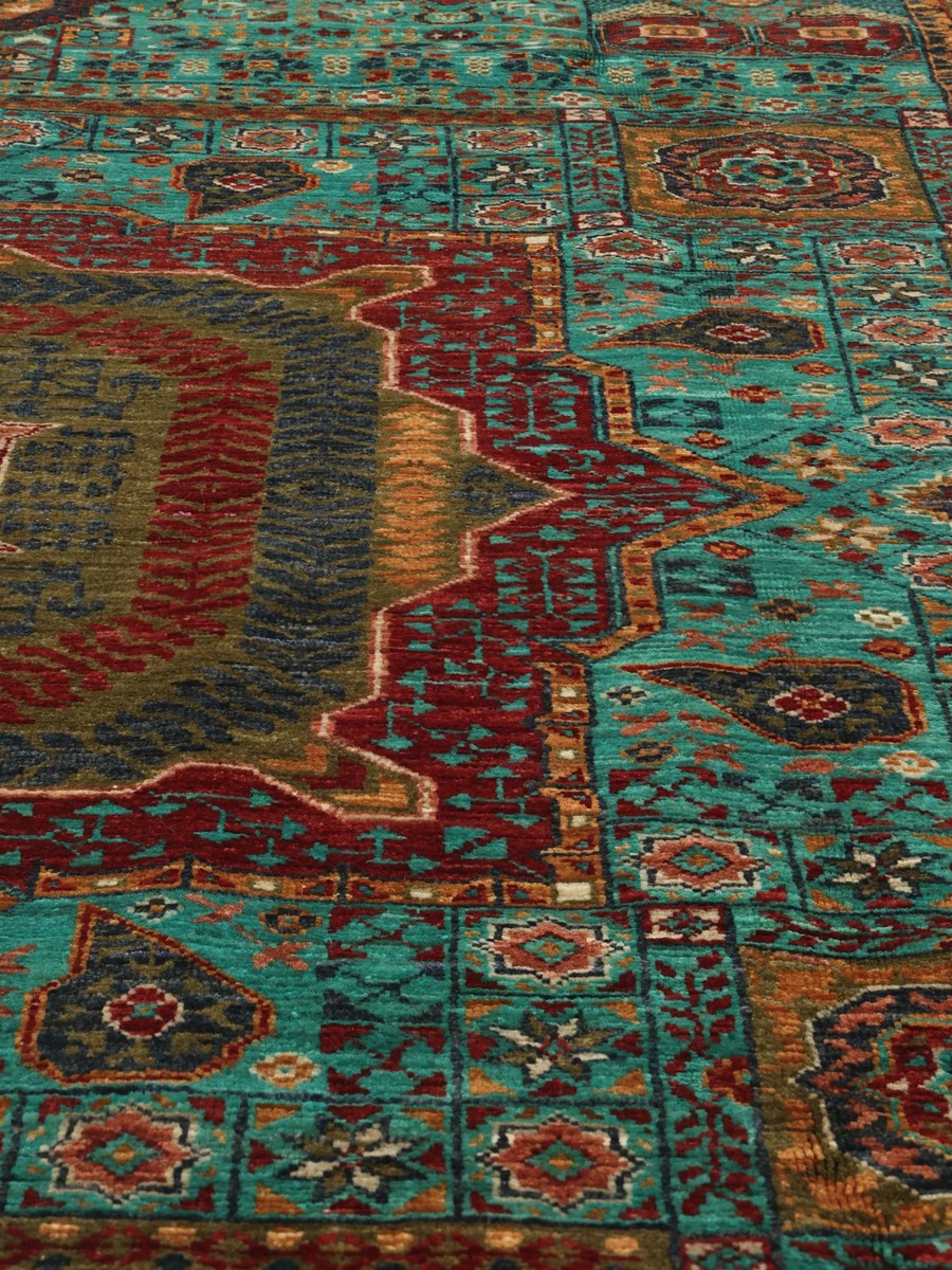 181x247 см, Афганистан, Зиглер, Wool, чёрный — вид 4