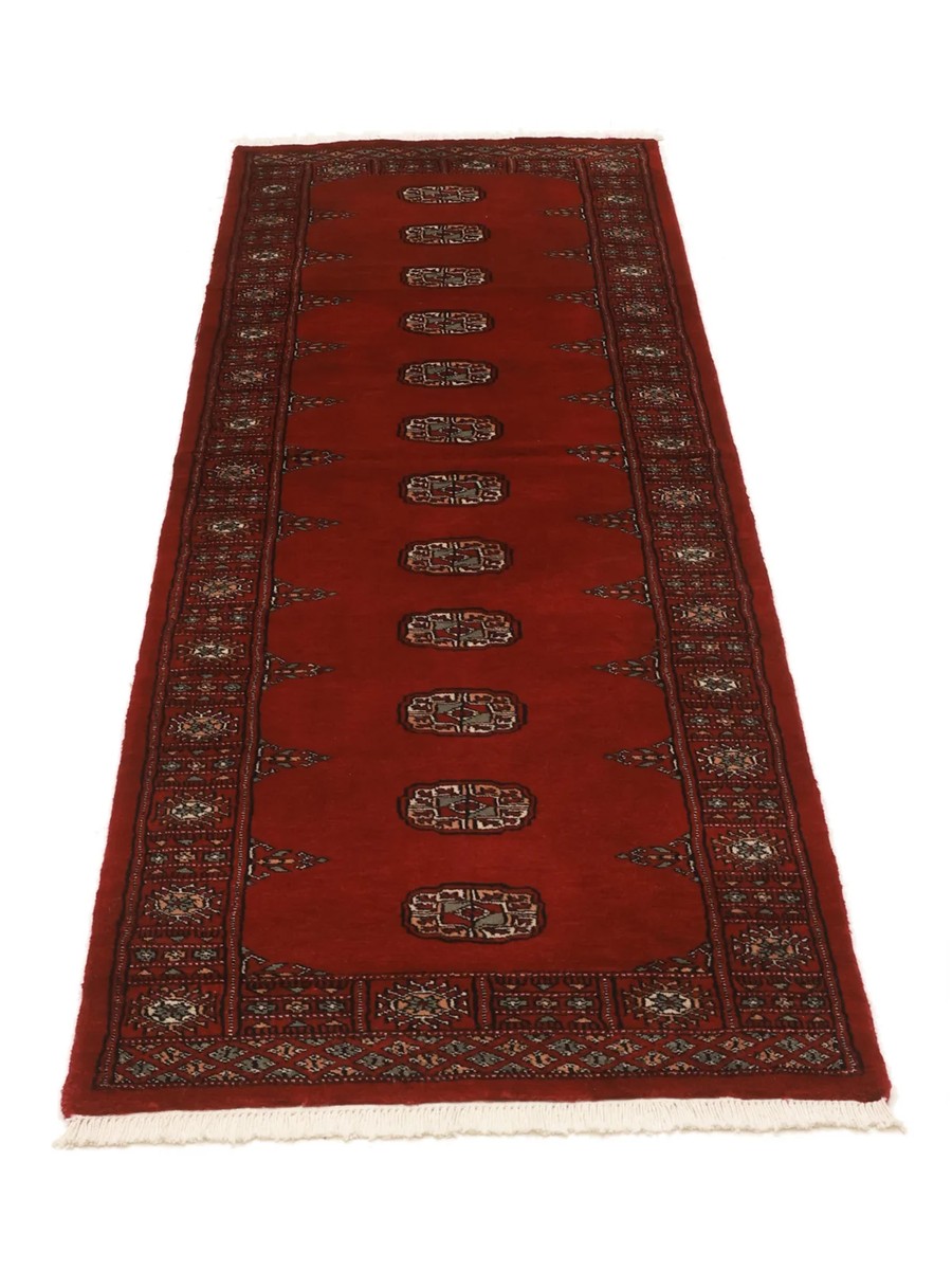 75x241 см, Пакистан, Афган / Пакистан, Wool, бежевый — вид 2