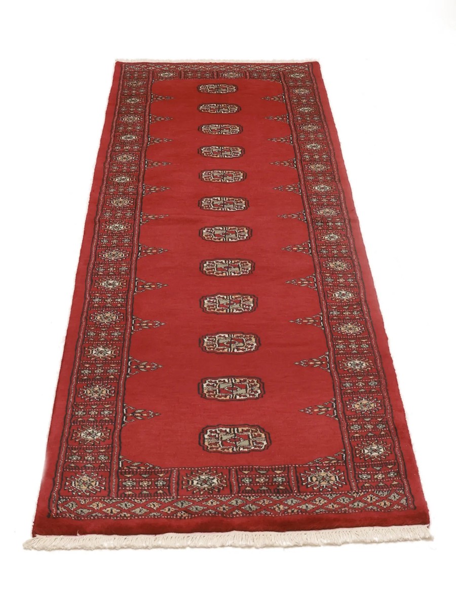 75x241 см, Пакистан, Афган / Пакистан, Wool, бежевый — вид 3