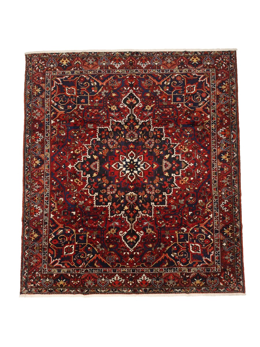 315x342 см, Иран, Бахтиари, Wool, чёрный