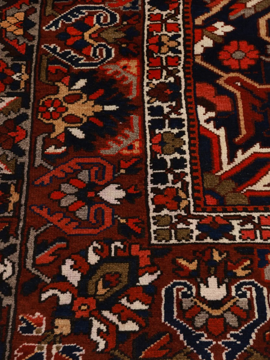 315x342 см, Иран, Бахтиари, Wool, чёрный — вид 4