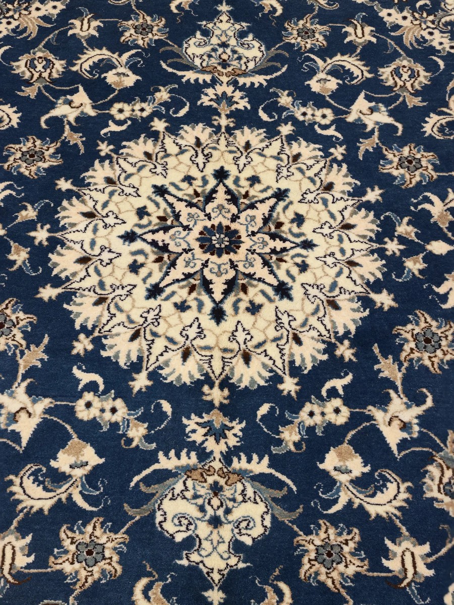 160x230 см, Иран, Наин, Wool, оранжевый