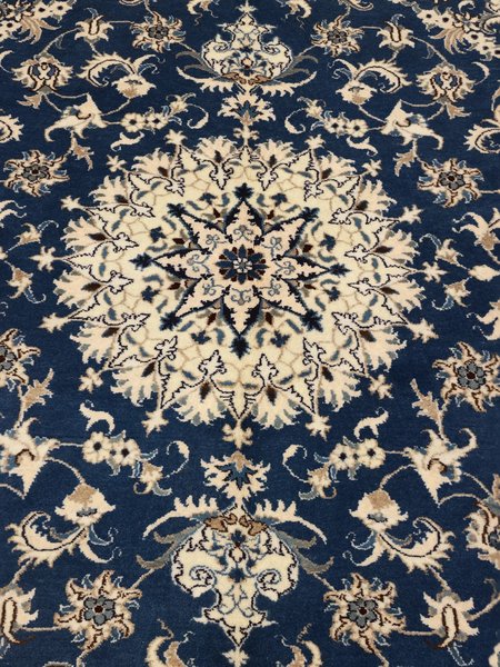 160x230 см, Иран, Наин, Wool, оранжевый
