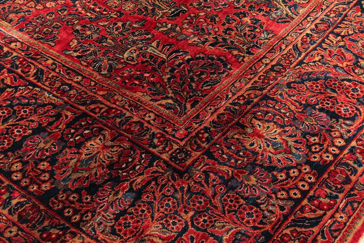 330x478 см, Иран, Сарук, Wool, красный — вид 5