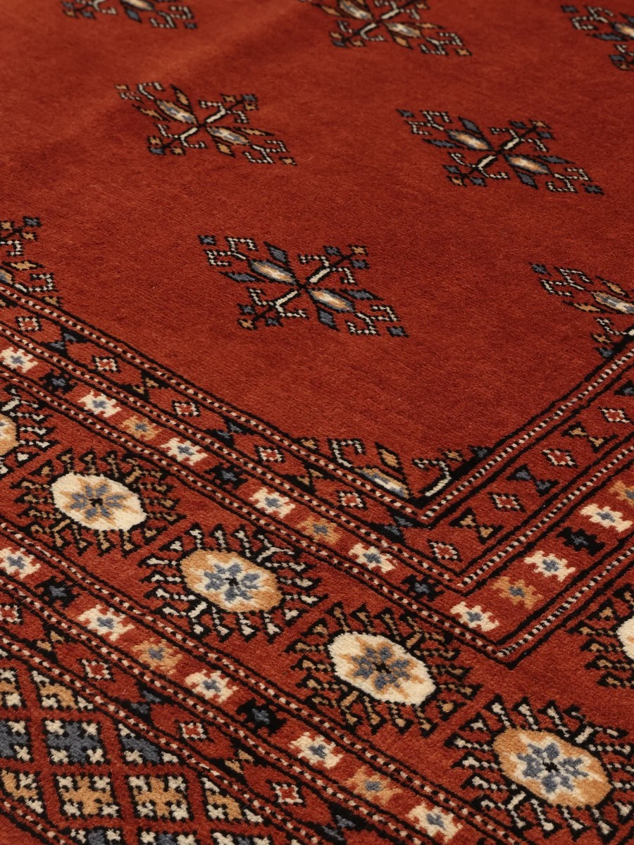 194x200 см, Пакистан, Афган / Пакистан, Wool, чёрный — вид 4