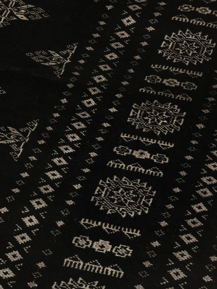 247x360 см, Пакистан, Афган / Пакистан, Wool, чёрный — вид 4