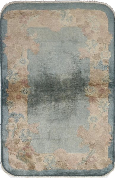92x146 см, Китай, Восточные, Wool, оранжевый