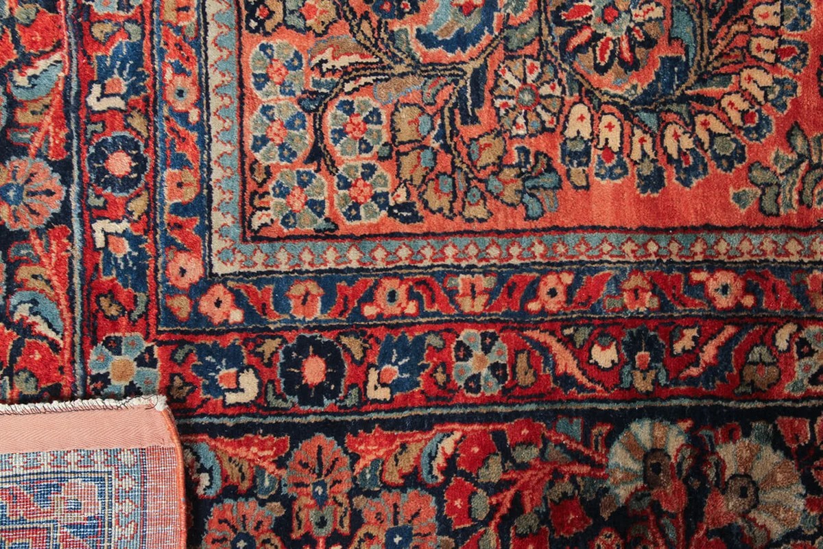 348x763 см, Иран, Сарук, Wool, красный — вид 5